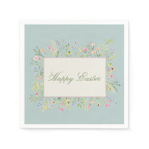 Pâques Fleur Sauvage Élégante de Printemps