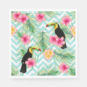 Serviette En Papier Paradis tropical