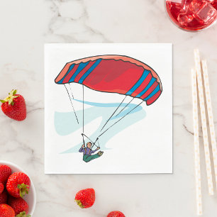 Serviette En Papier Paraglider