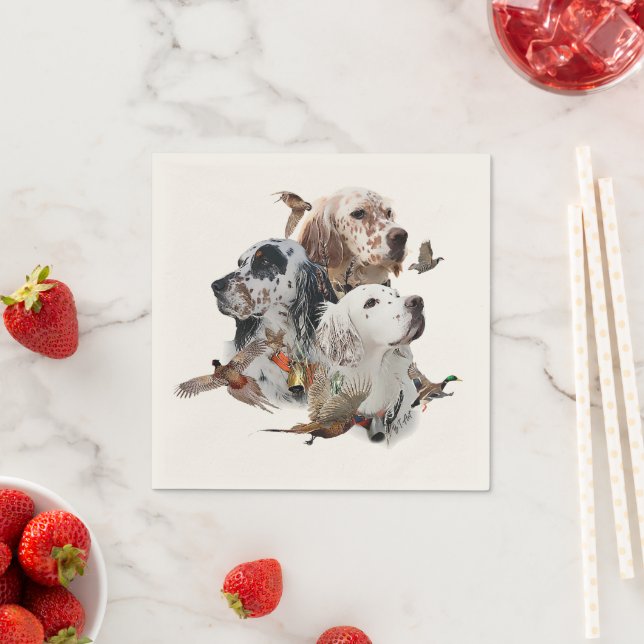 Serviette En Papier Paramètres anglais (En situation)