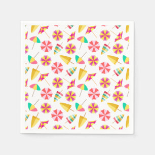 Serviette En Papier Parapluies