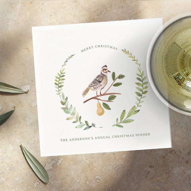 Serviette En Papier Parbande | 12 Jour de Noël (Créateur téléchargé)