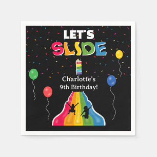 Serviette En Papier Parc à glissade intérieure aire de jeux pour enfan