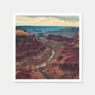 Serviette En Papier Parc national du Grand Canyon Arizona, Colorado Ri