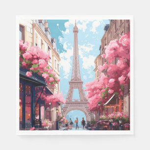 Serviette En Papier Paris