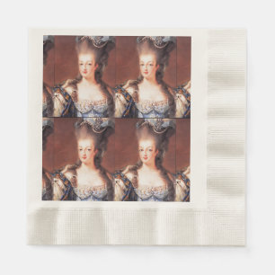 Serviette En Papier Paris Français Marie Antoinette Papier