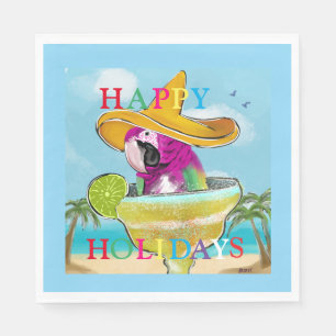 SERVIETTE EN PAPIER PARROTS