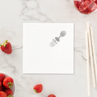 Serviette En Papier Parti de la première sainte communion