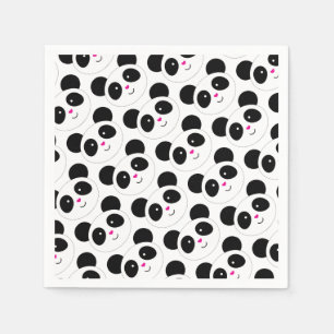 Serviette En Papier Parti Panda