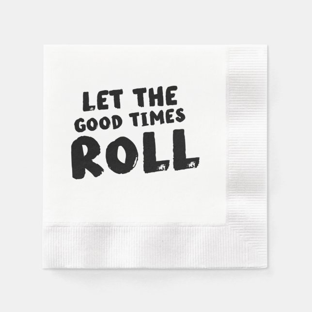 Serviette En Papier Parti Sushi (Devant)