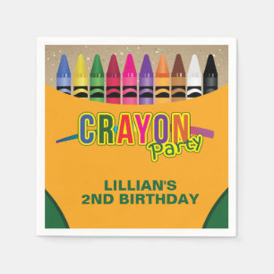Serviette En Papier Partie de crayon