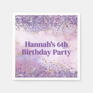 Serviette En Papier Partie de peinture à l'aquarelle Abstraite