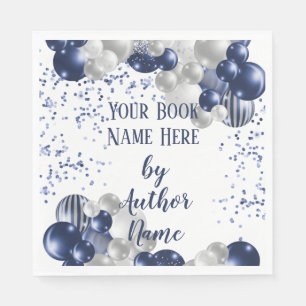 Serviette En Papier Partie de signature de lancement de version de liv