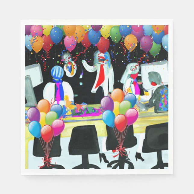 Serviette En Papier Partie Office (Devant)