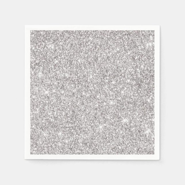 Serviette En Papier Parties scintillant (Devant)