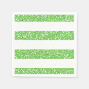 Serviette En Papier Parties scintillant étincelante Revêtement bandes 