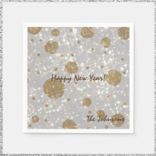 Serviette En Papier Parties scintillant festive Bonne année
