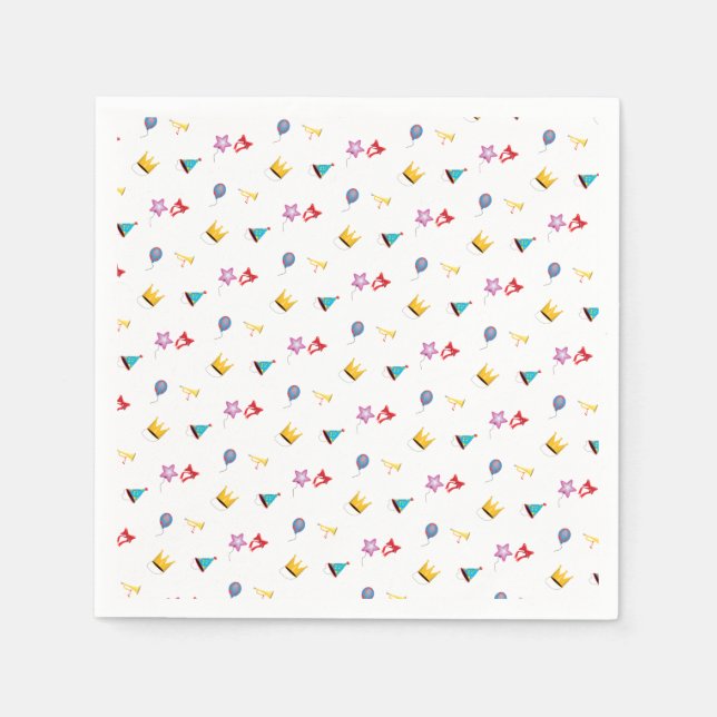 Serviette En Papier Party napkin (Devant)