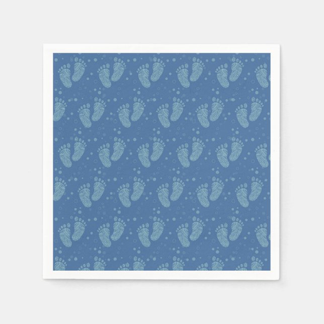 Serviette En Papier Pas de bébé (Devant)