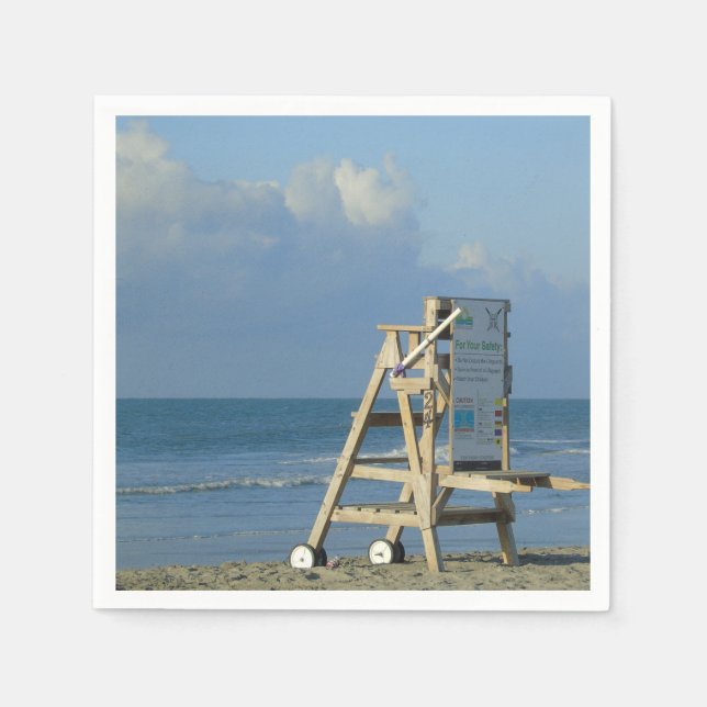 Serviette En Papier Pas De Garde À Vie En Devoir (Devant)