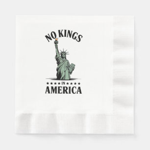 Serviette En Papier Pas de rois en Amérique Statue de la Liberté