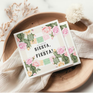 Serviette En Papier Pas le temps pour la sieste, faisons la fête Servi