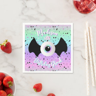 Serviette En Papier Pastel Goth