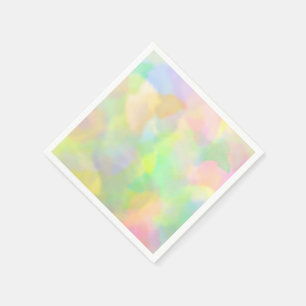 Serviette En Papier Pastels multi