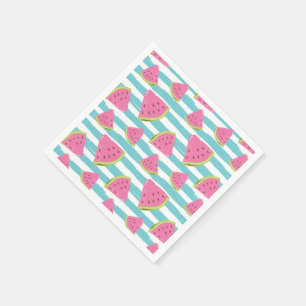 Serviette En Papier Pastèque