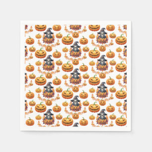 Serviette En Papier Patch Pumpin Halloween