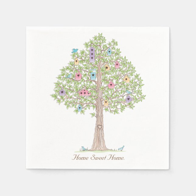 Serviette En Papier Pâte de chauffage domestique Napkin (Devant)