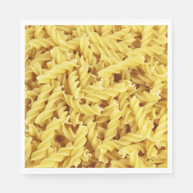 Serviette En Papier Pâtes séchées (cuisine italienne) (Devant)