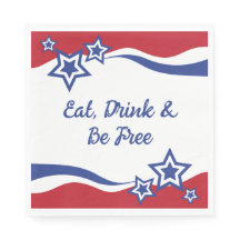 Patriotique rouge, blanc et bleu