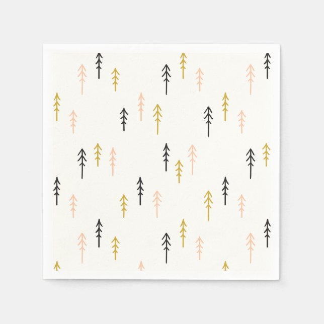 Serviette En Papier Patters de Christmas (Devant)