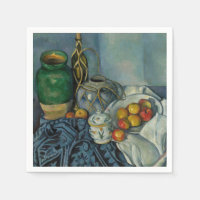 Paul Cezanne - Vie morte avec pommes