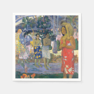 Serviette En Papier Paul Gauguin - Hail Mary / Ia Orana Maria