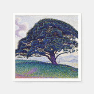 Serviette En Papier Paul Signac - Le pin de Bonaventure