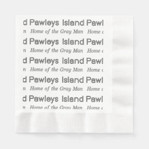 Serviette En Papier Pawleys Island Grey Man