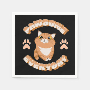 Serviette En Papier Pawsome tous les jours