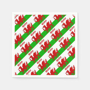 Serviette En Papier Pays de Galles