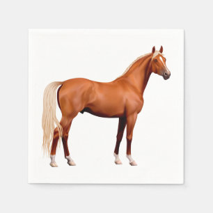 Serviette En Papier Pays de l'amour des chevaux Country Western Poney