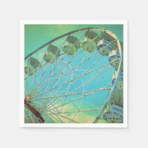 Pays Fair Ferris Wheel - Papier Party Napkins