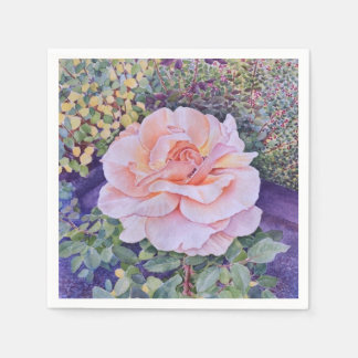 Serviette En Papier Peace Rose