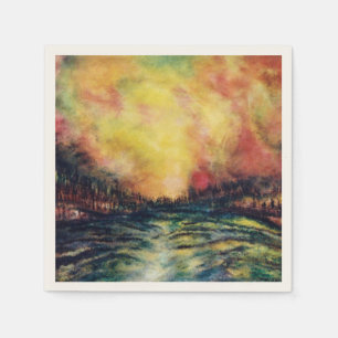 Serviette En Papier Peaceful Path