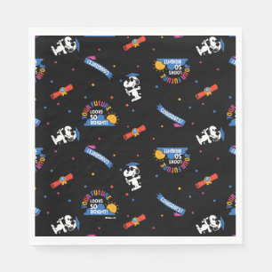 Serviette En Papier Peanuts Snoopy Votre Avenir S'annonce Radieux Remi