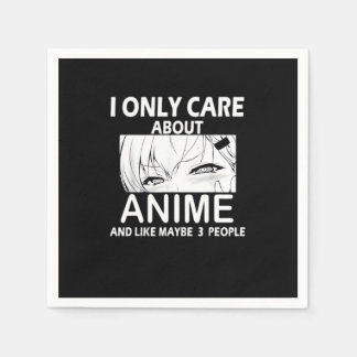 Serviette En Papier Peekabo Anime