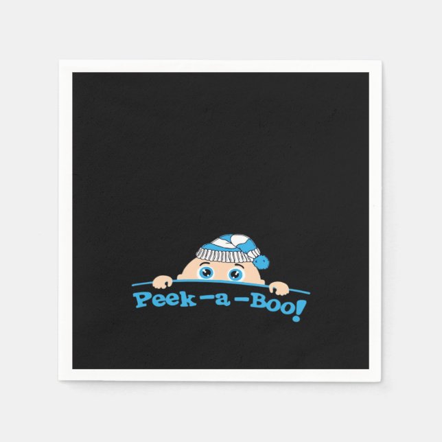 Serviette En Papier Peekaboo (Devant)