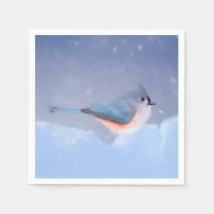 Serviette En Papier Peinture à la souris - Joli art original pour chie