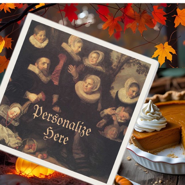 Serviette En Papier peinture de la famille Renaissance (Créateur téléchargé)