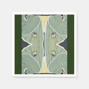 Serviette En Papier Peinture numérique Luna Moth